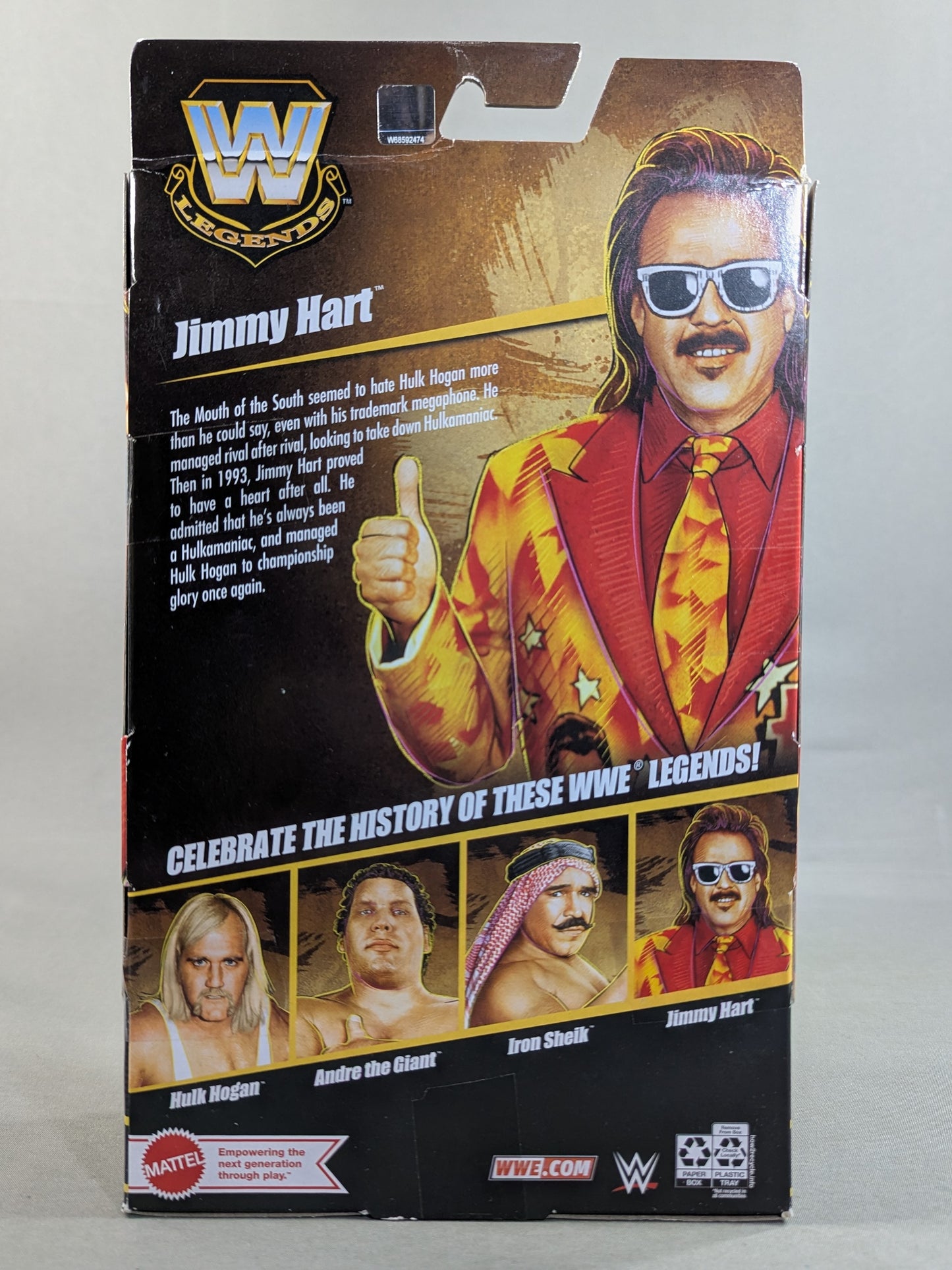 Jimmy Hart  (Orange Jacket)