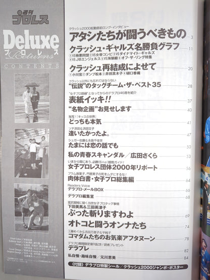 Deluxe Pro Wrestling  19 Weekly Pro Wrestling  Supplement [Early Summer Issue]