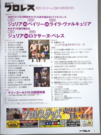 週刊プロレス2381