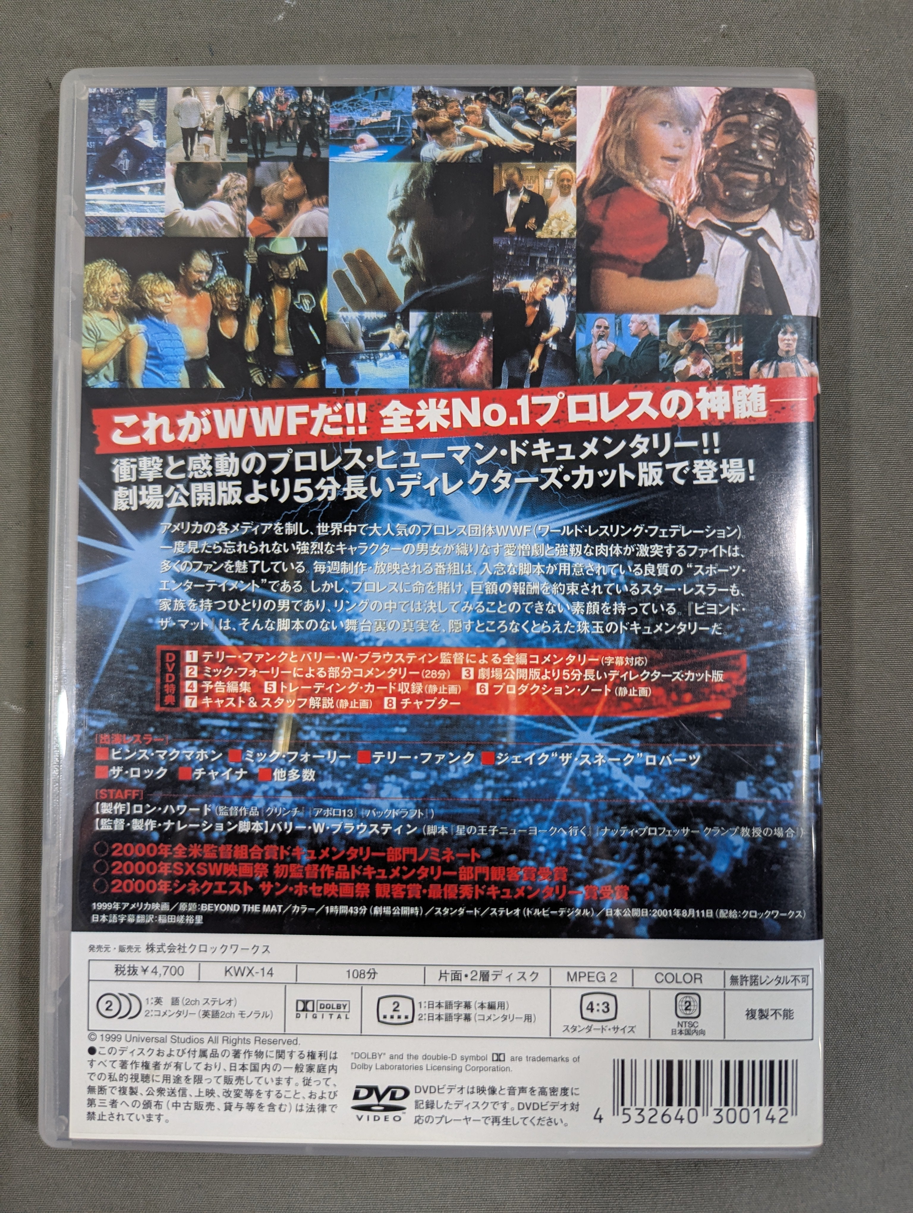 ビヨンドザマット 限定盤 BEYOND THE MAT テリー・ファンク フィギュア