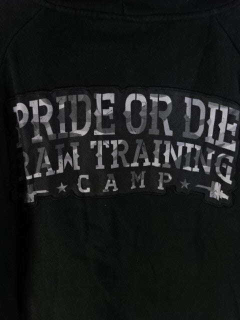 PRIDE OR DIE Pullover Hoodie  (1) (Black)