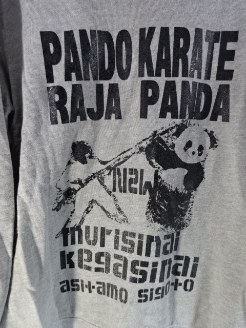 New Nemuro Pro Wrestling Zip Hoodie  (1) (Grey)