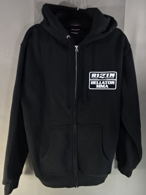 RIZIN ×BELLATOR Zip hoodie 