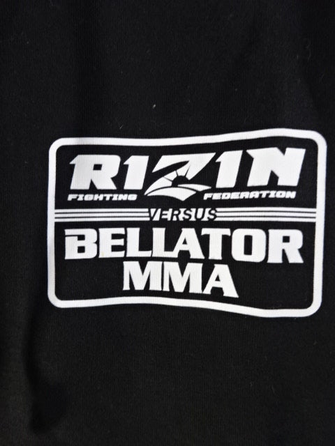 RIZIN ×BELLATOR Zip hoodie 