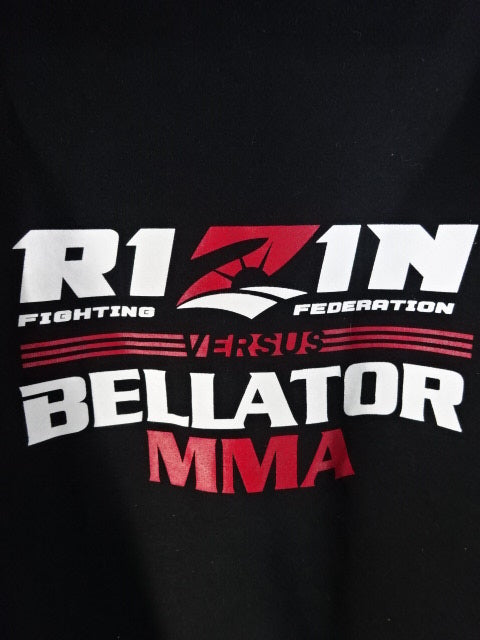 RIZIN ×BELLATOR Zip hoodie 