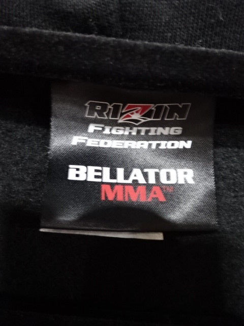 RIZIN ×BELLATOR Zip hoodie 
