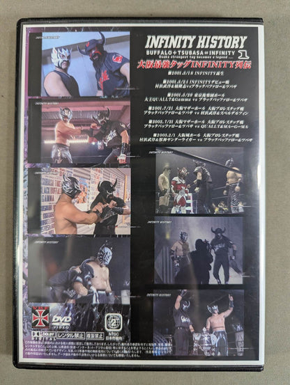 ★ ★ 2 hand signed autographs INFINITY HISTORY Osaka's strongest tag team INFINITY Retsuden 1