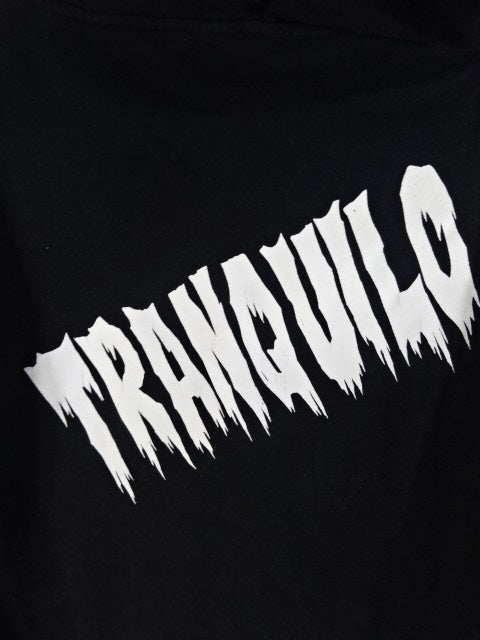 Tetsuya Naito Zip hoodie  (Reprint Edition / Black× White)