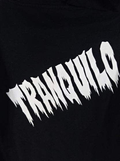 Tetsuya Naito Zip hoodie  (Reprint Edition / Black× White)