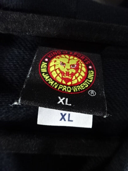 L.I.J. Zip hoodie (1)(Black×White)