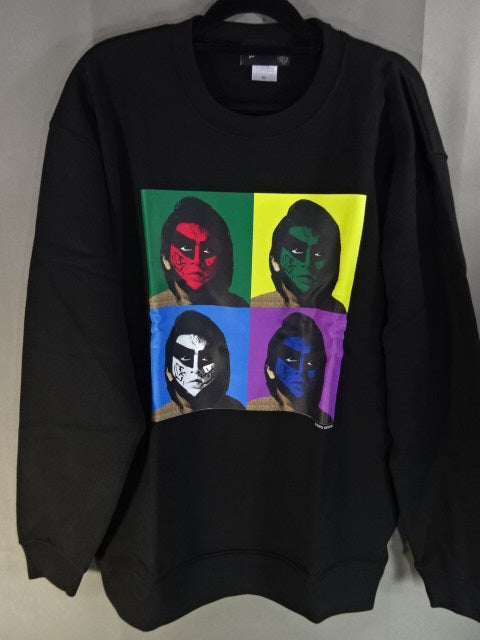 Great  Muta × TWOPLATOONS "FACE" sweatshirt