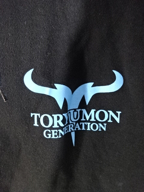 DRAGON GATE Logo Zip Hoodie  (2) (Black)