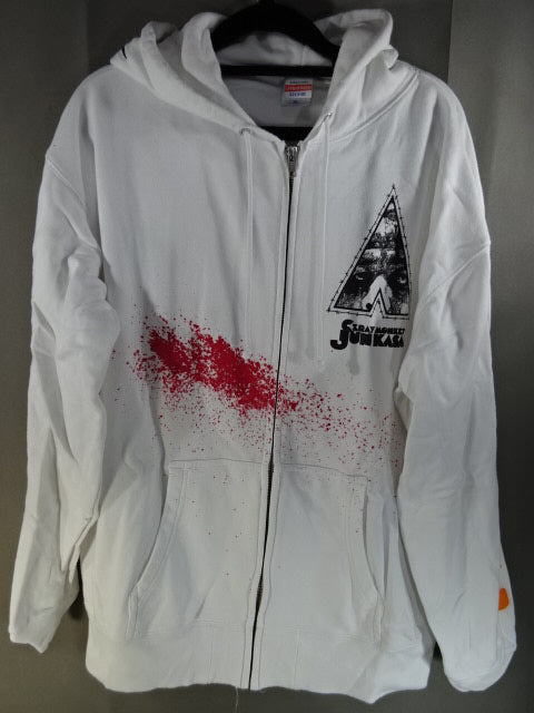 Jun Kasai  CRAZYWORK ORECCHI Zip hoodie 