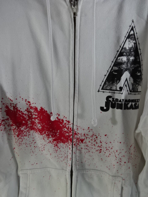 Jun Kasai  CRAZYWORK ORECCHI Zip hoodie 