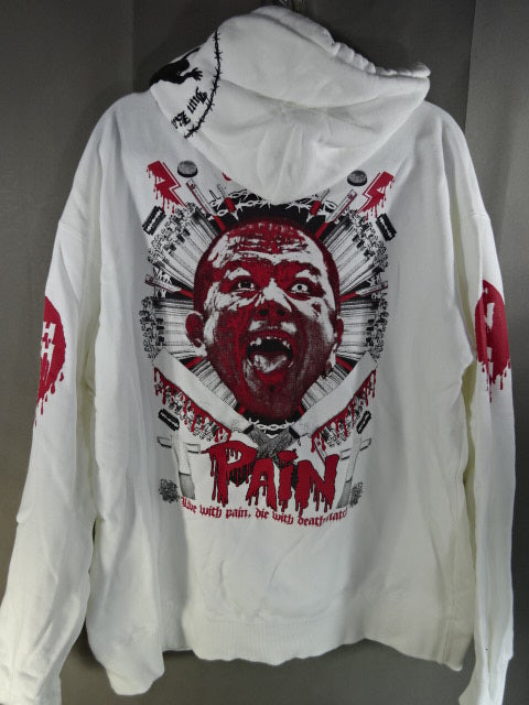 Jun Kasai  PAIN Zip Hoodie