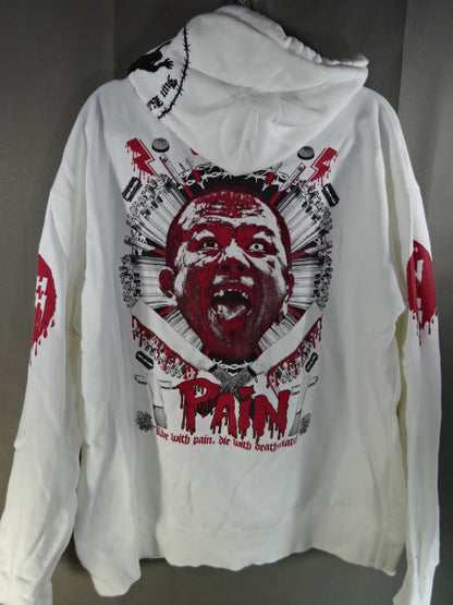 Jun Kasai  PAIN Zip Hoodie