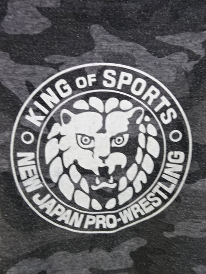 New Japan Pro Wrestling × Shimamura Lion Mark Sweatshirt (3) (Camouflage))