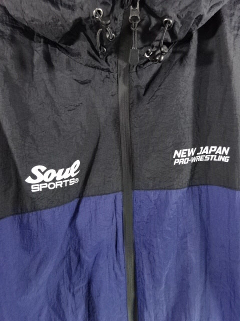 New Japan Pro Wrestling × SOUL Track Jacket(1)(Navy)