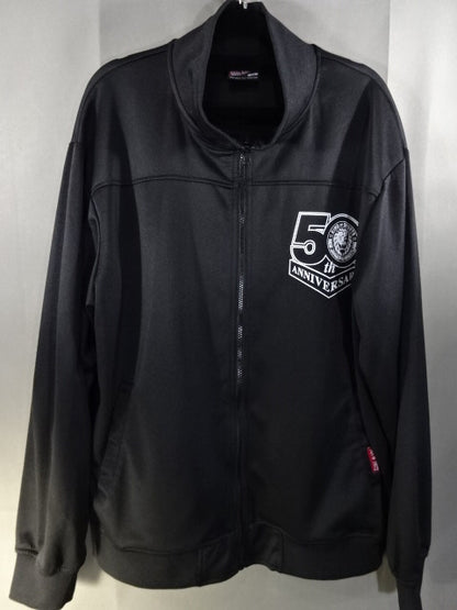 New Japan Pro Wrestling × Shimamura Lion Mark Jersey Jackets (4) (50th / Black)
