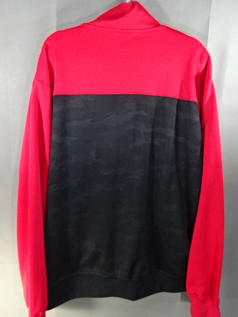 New Japan Pro Wrestling × Shimamura Lion Mark Jersey Jackets (5) (50th / Black×Red)