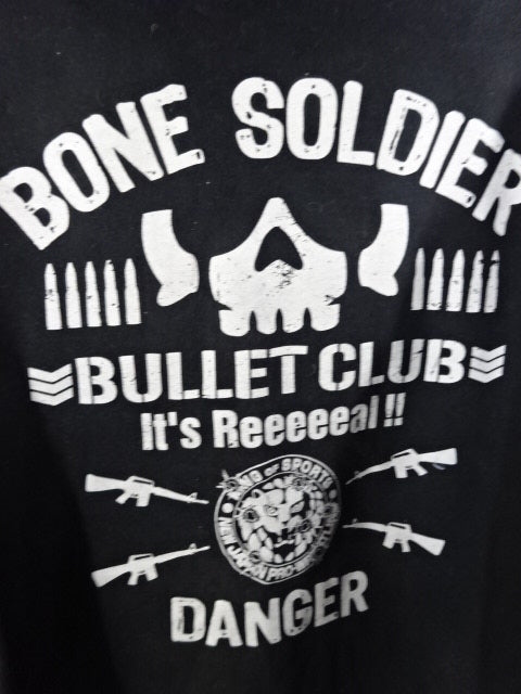 BULLET CLUB Zip Hoodie  (1) (Black)