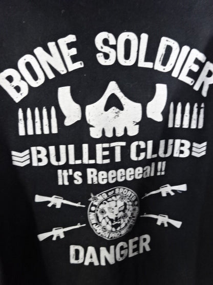 BULLET CLUB Zip Hoodie  (1) (Black)