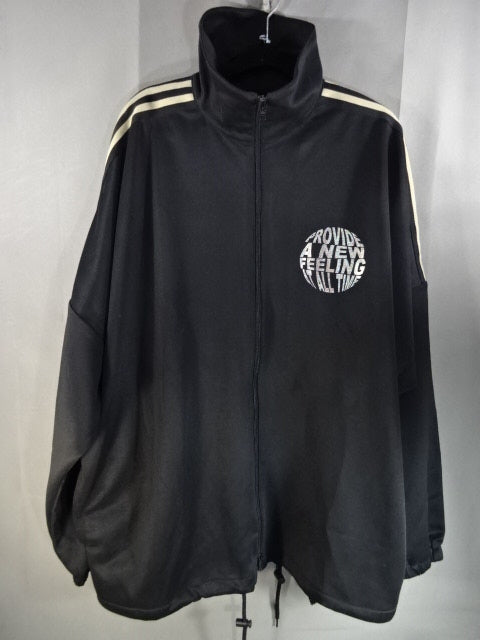 LAZY GOD (Ulka Sasaki  brand) "PROVIDE A NEW FEELING AT ALL TIME" Track Jacket