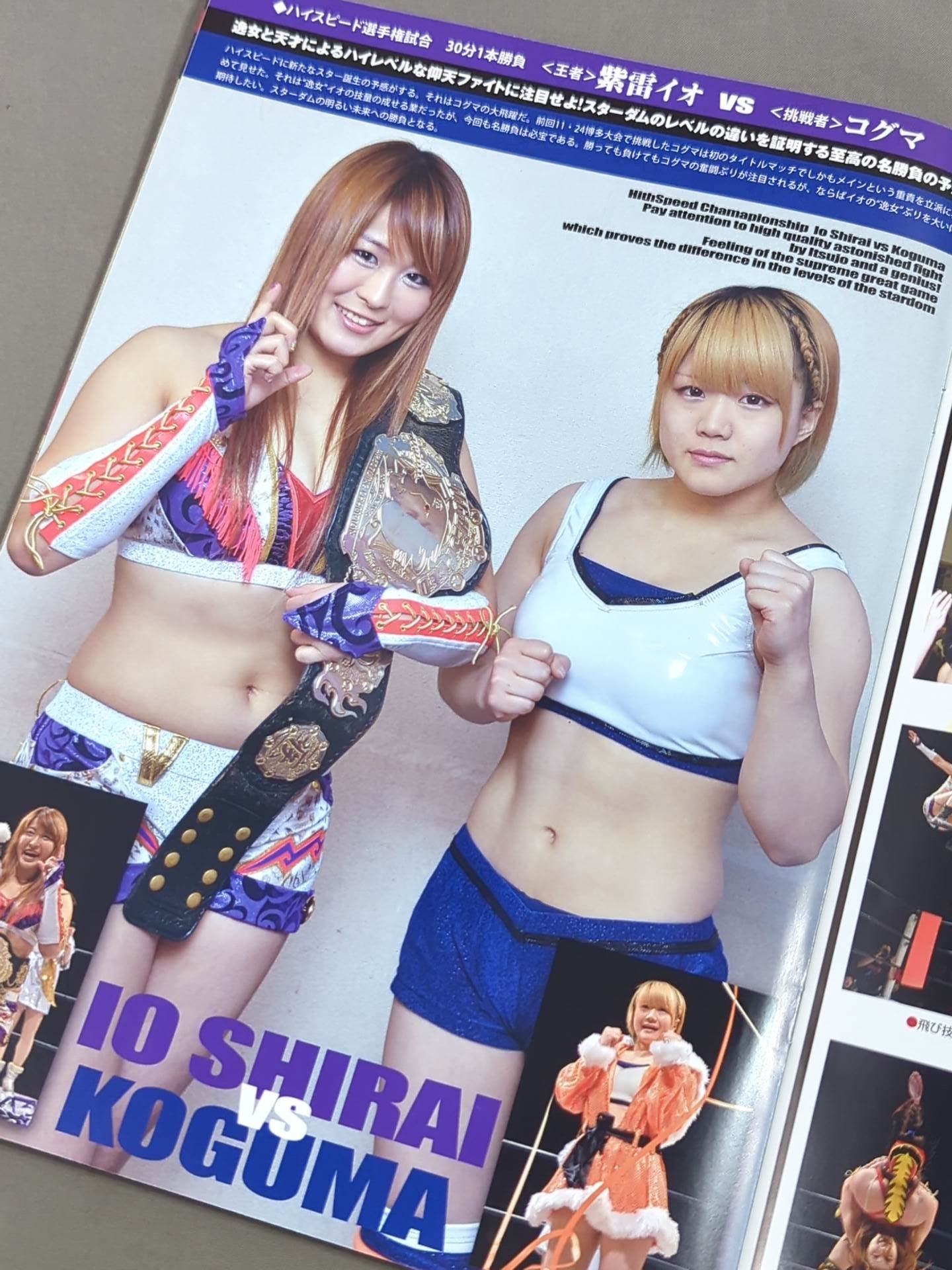 ★ World IV Tiger vs. Fierce Fight ★ STARDOM OFFICIAL GUIDE BOOK Vol.57