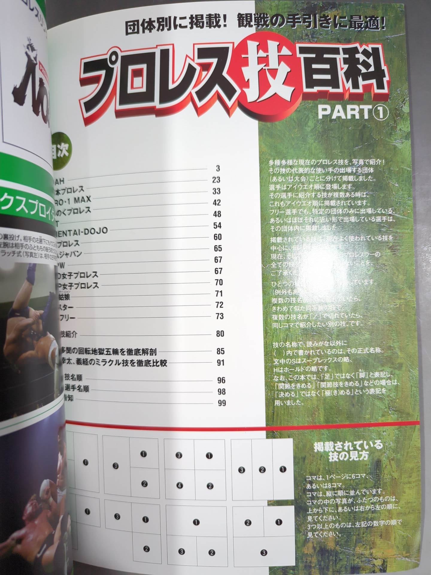 Weekly Pro Wrestling  Appendix 69 " Pro Wrestling  Encyclopedia Part 1"