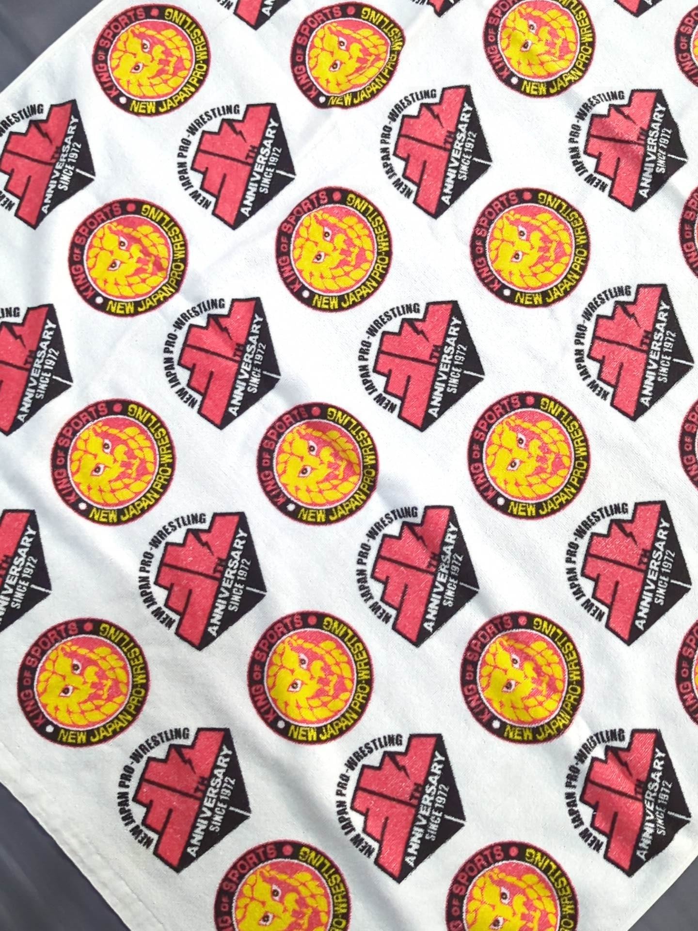 New Japan Pro Wrestling  "30th Anniversary" Bath Towel