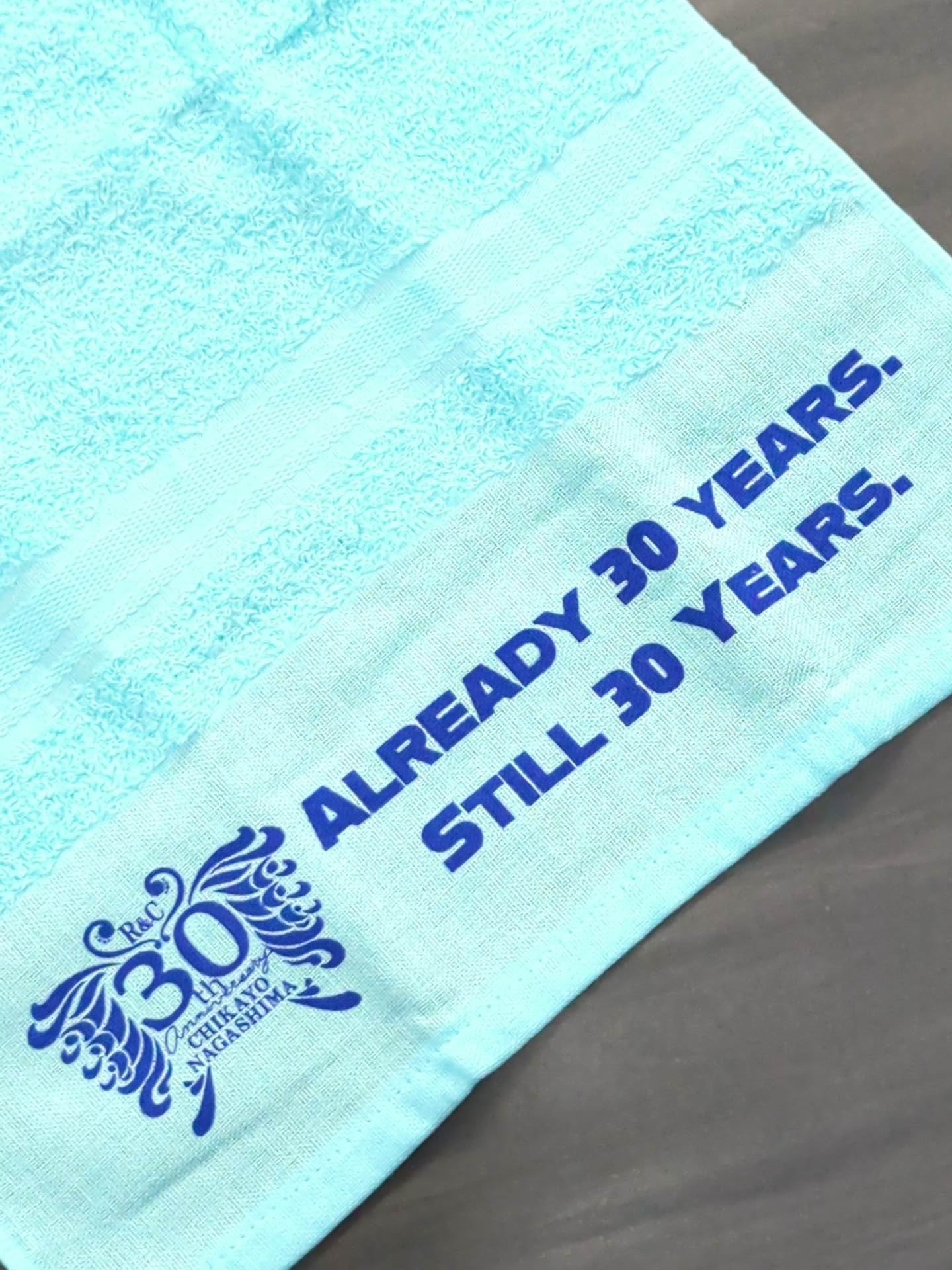 Chikayo Nagashima "30th Anniversary" Face Towel