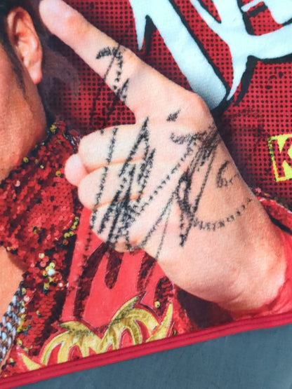 【hand signed autograph】 Kento Miyahara  Cheering towel