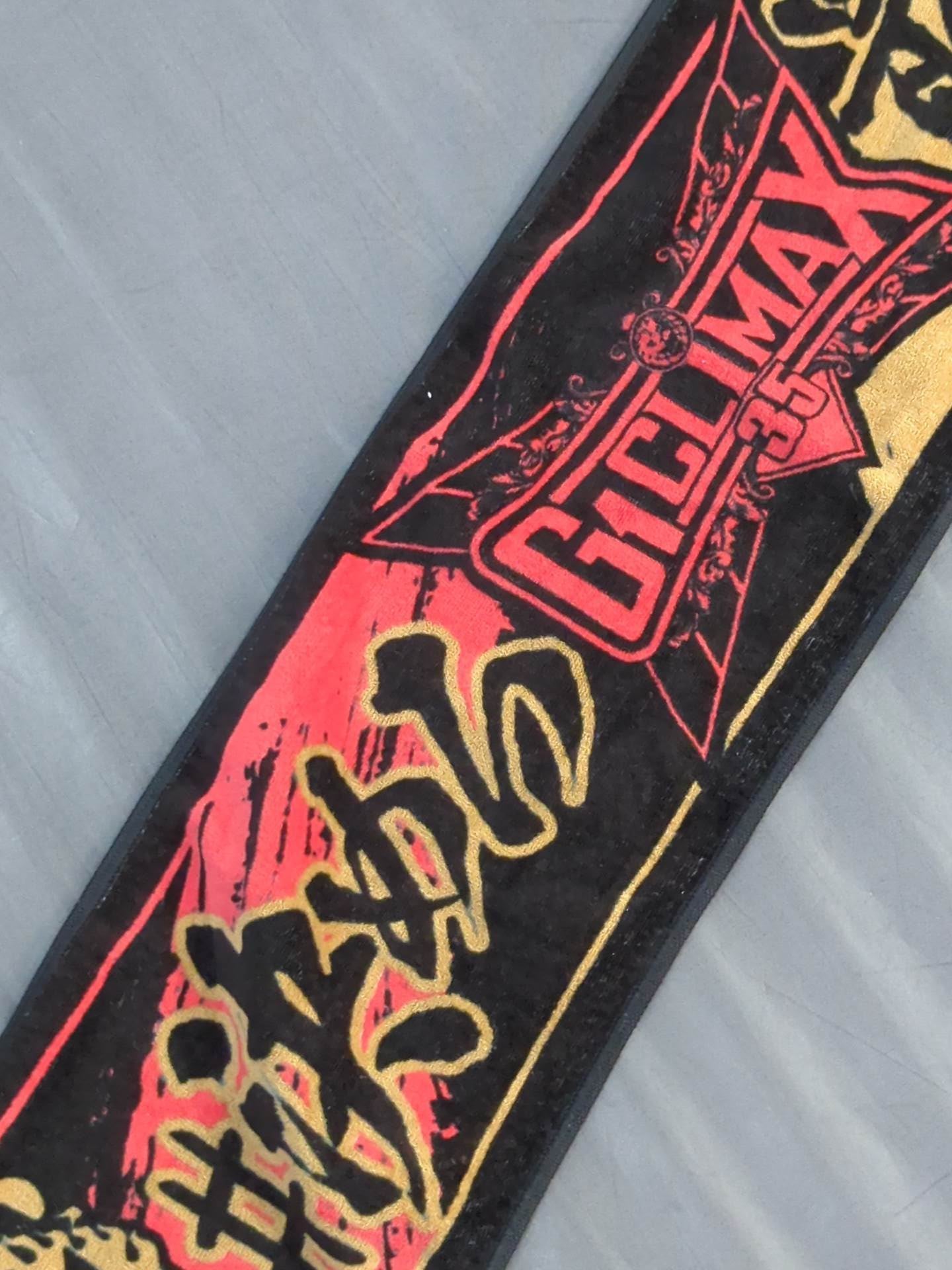 ★G1 CLIMAX 35★ Games Commemorative Muffler Towel