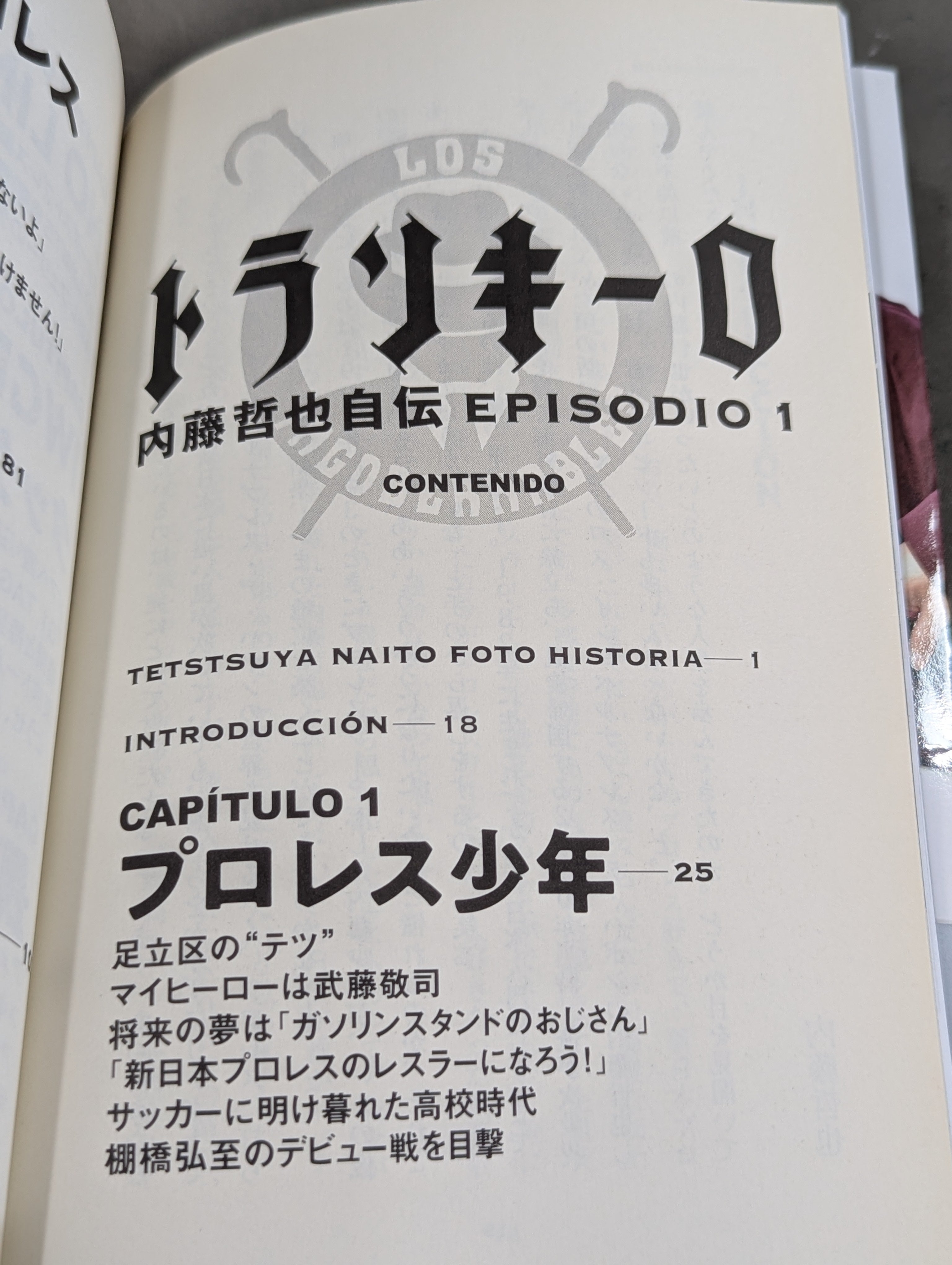 トランキーロ 内藤哲也自伝 EPISODIO1(上巻) – 闘道館