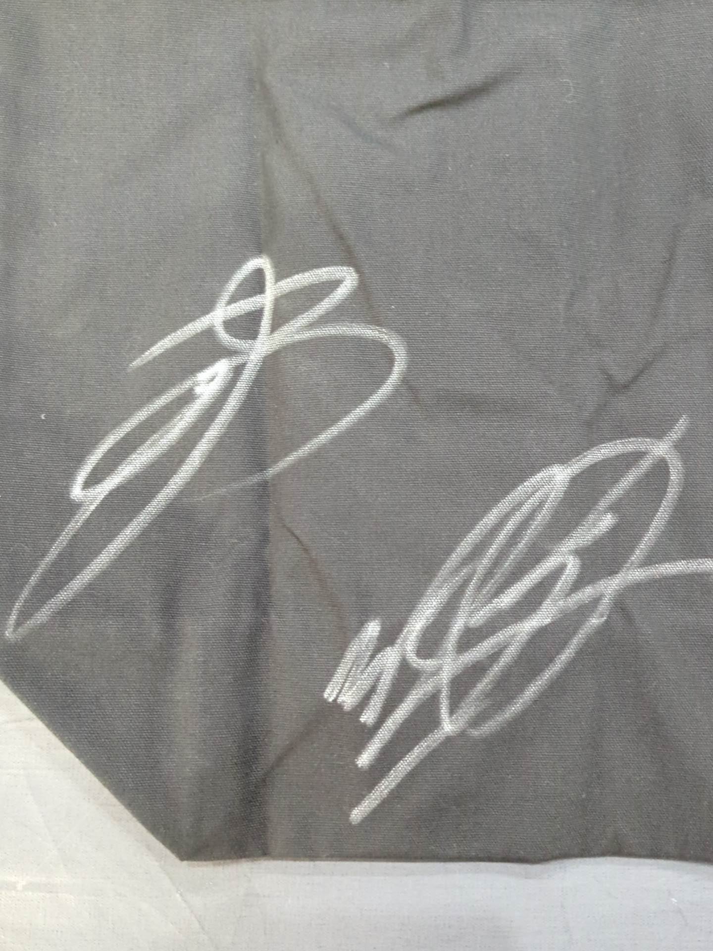 [3 fighters hand signed autograph 】Big Japan Pro Wrestling  "BIG JAPAN PRO-Wrestling " Tote Bag