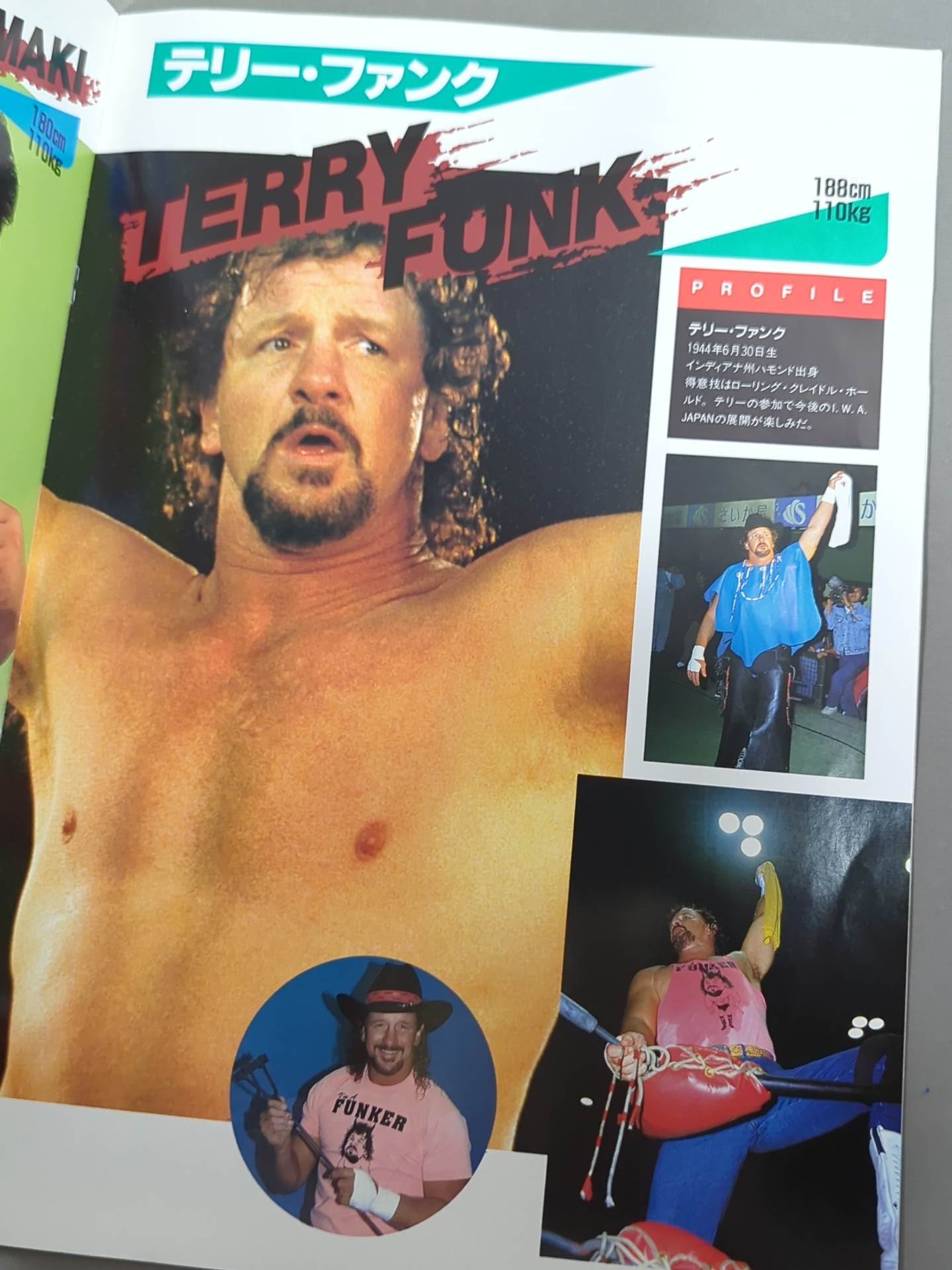 IWA JAPAN Pro Wrestling  / Believe in miracles, look at Nobutaka Aratani.