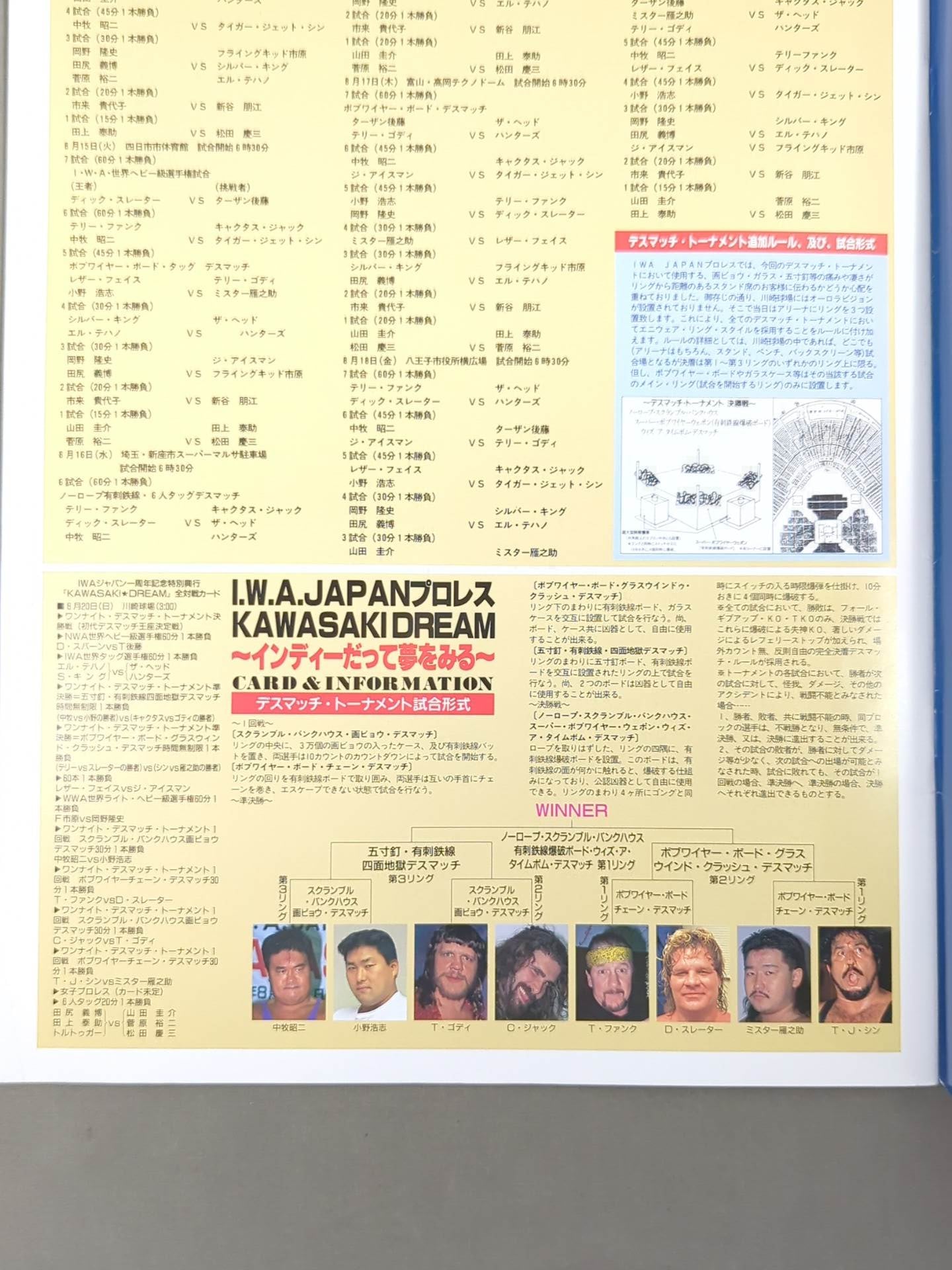 IWA JAPANPro Wrestling  / KAWASAKI DREAM Even Indies Dream