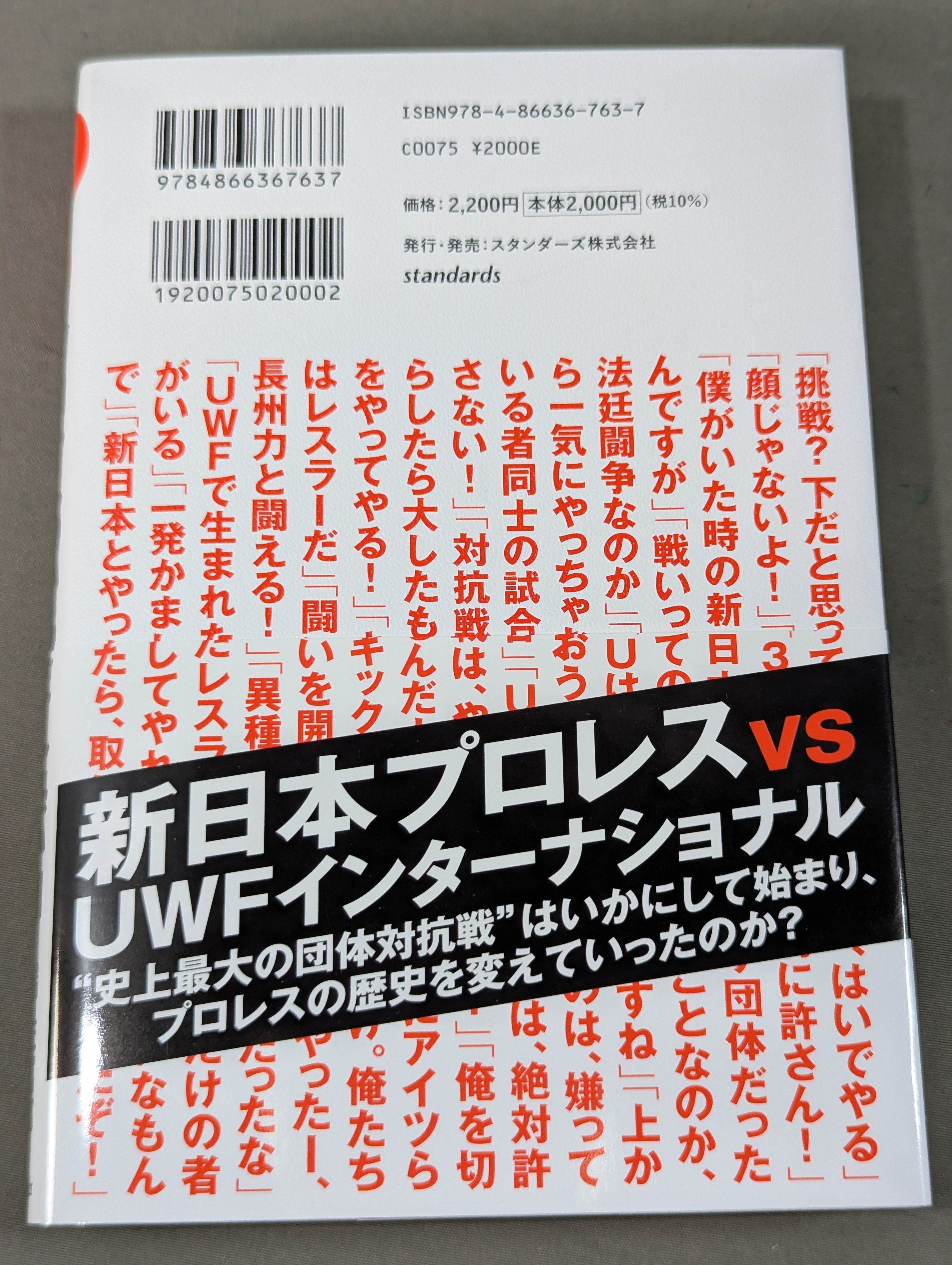 新日本プロレス VS UWFインター 10.9 パンフレット 10.9 プロレスのいちばん熱い日 新日本プロレスvsUWF