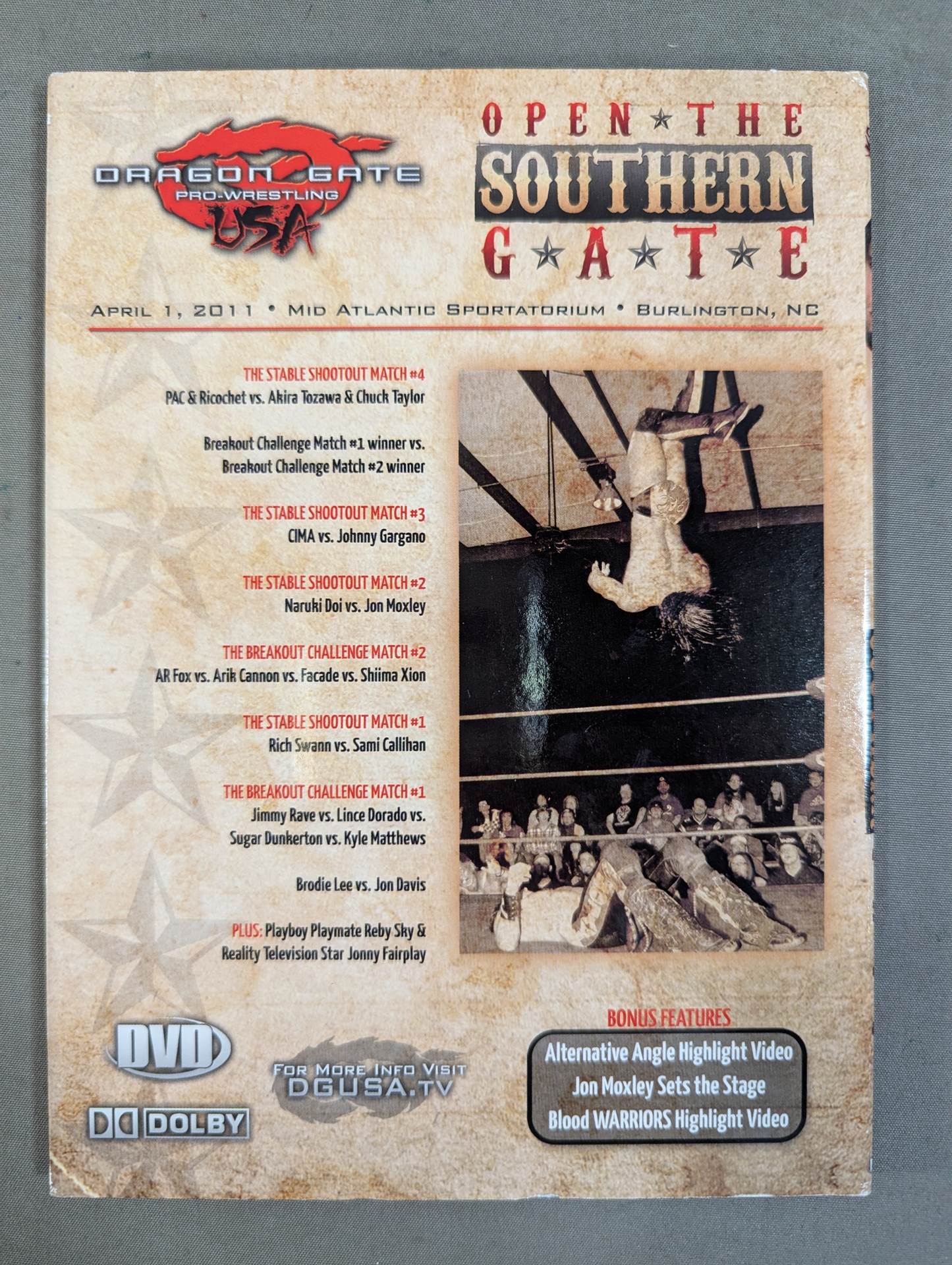 ★DRAGON GATE USA★ OPEN THE SOUTHERN GATE 2011