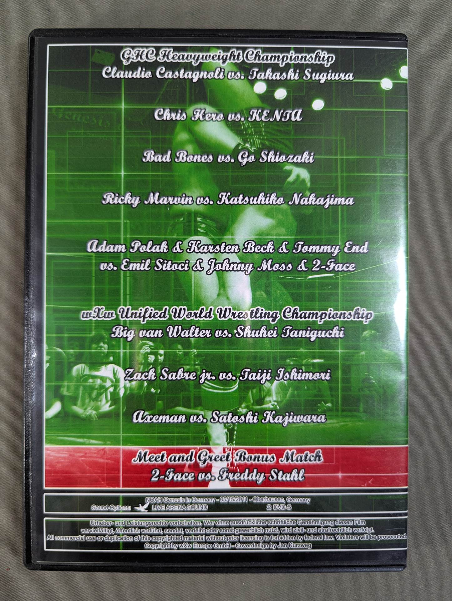 ★PRO-Wrestling NOAH★ genesis in germany