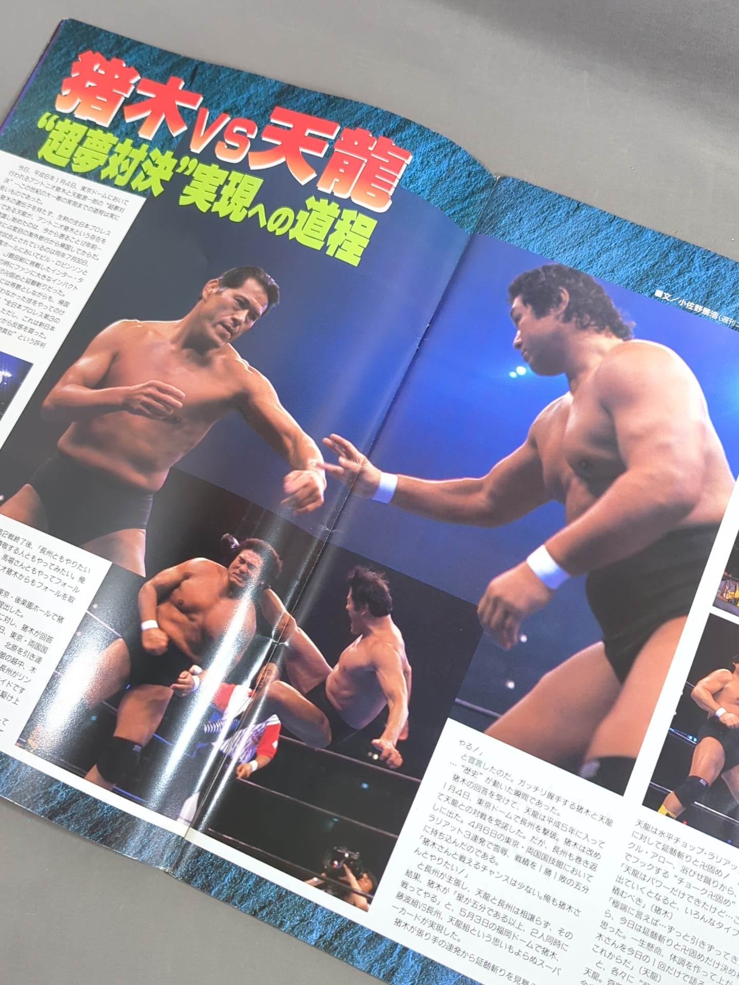 ★ Inoki vsTenryu ★ 94BATTLE FIELD in Fighting Strong Dream