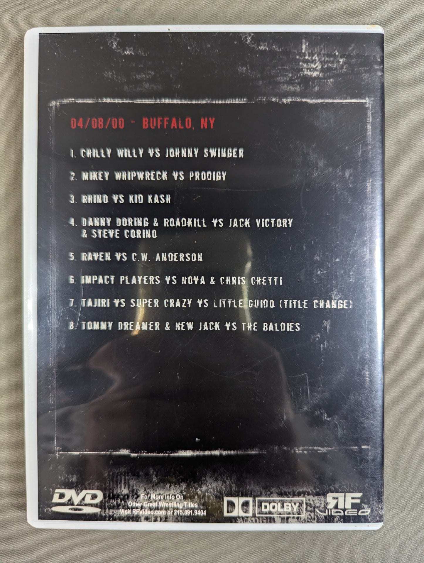 EXTREME FAN CAM 04/08/00 BUFFALO,NY ★BUFFALO BEAT DOWN★