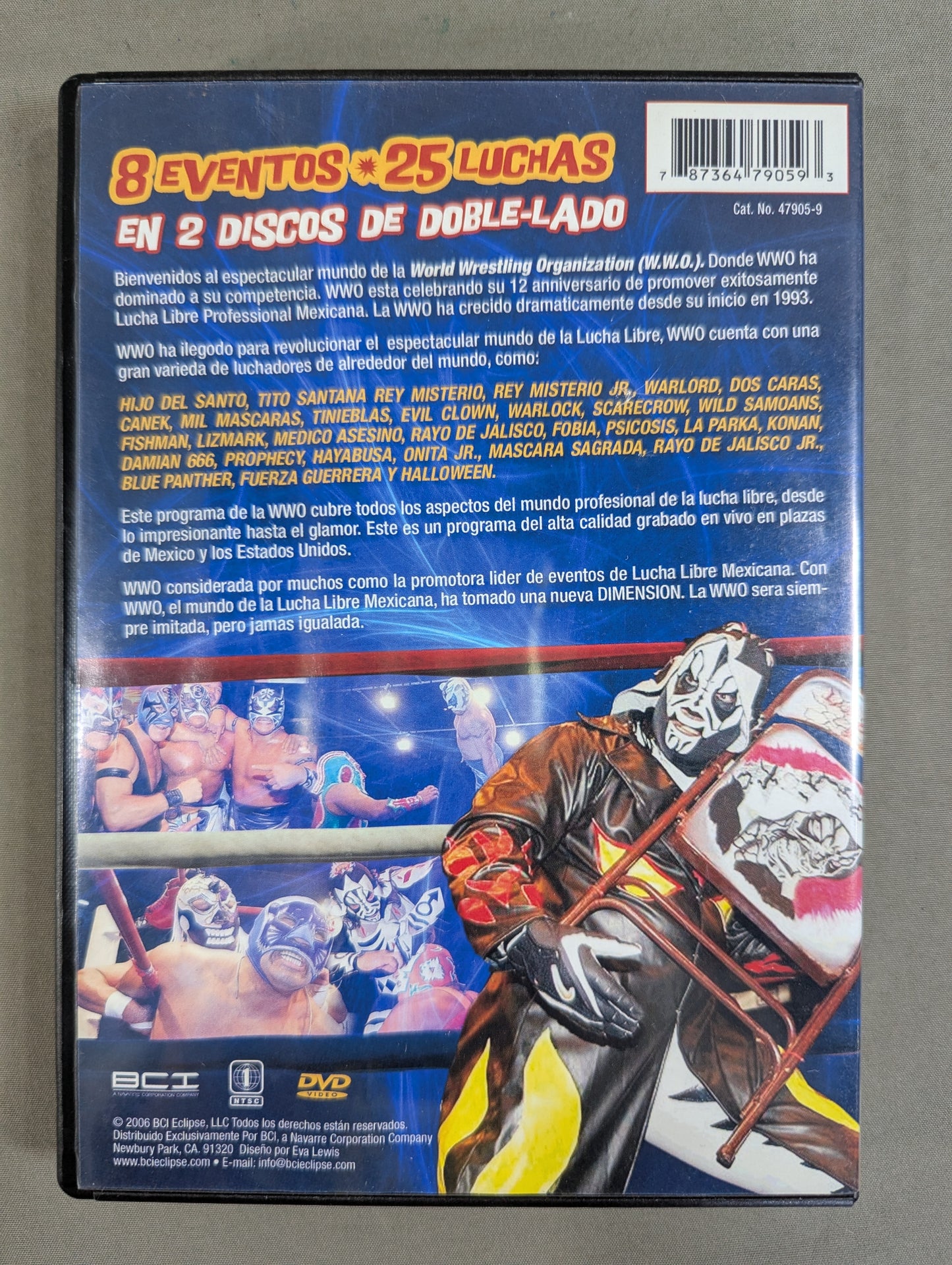 WWO El Espectacular Mundo de la LUCHA LIBRE Vol.2