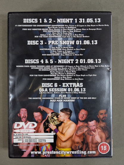 PCW NO RETREAT NO SURRENDER SUPERSHOW ★BIG BAD BOOTY EDITION HUGE SIX DISC BOX SET★