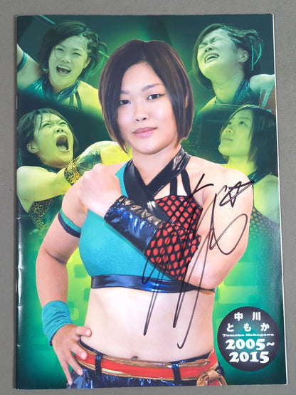 【hand signed autograph】 Tomoka Nakagawa 2005~2015