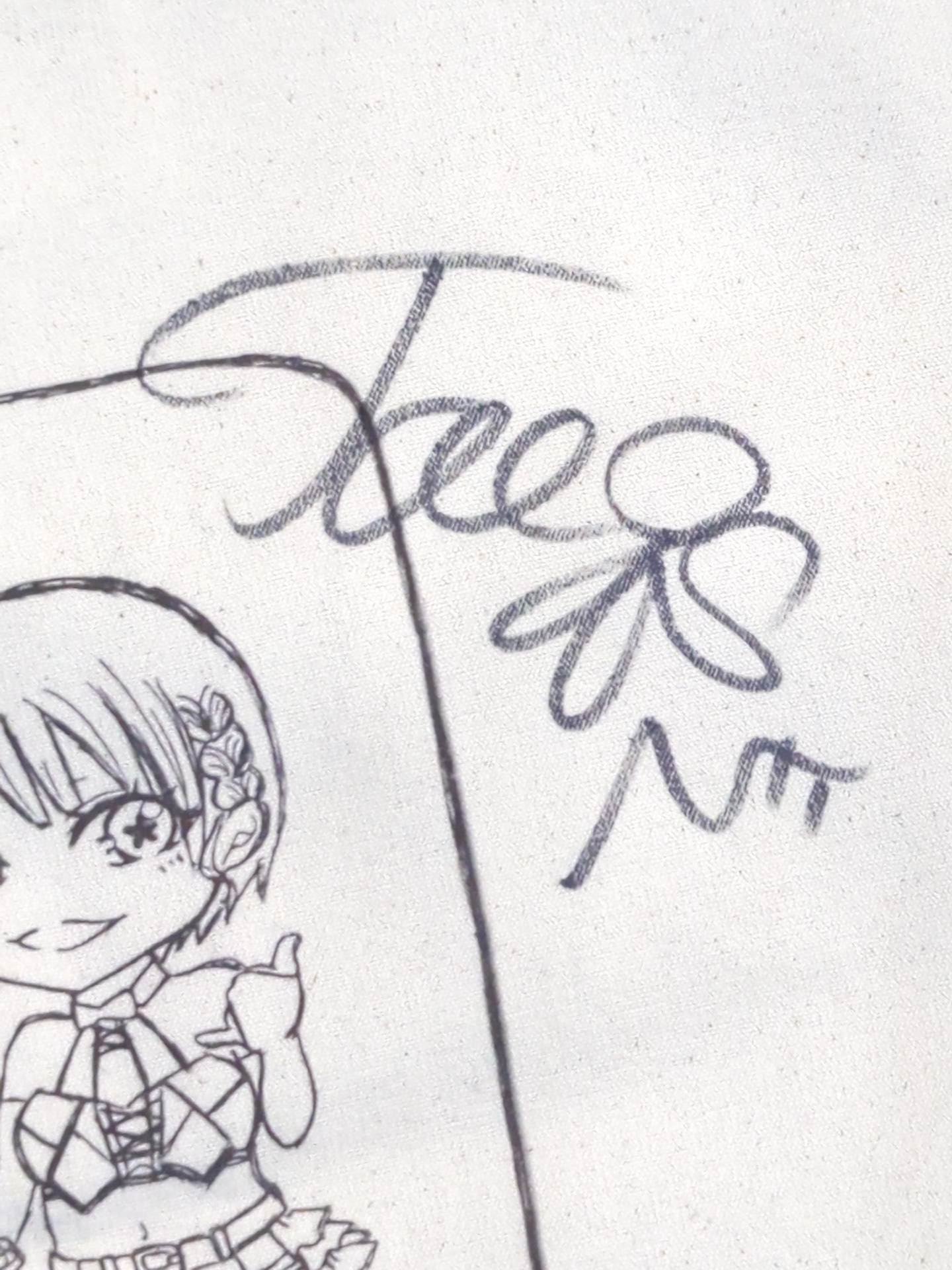 [2 hand signed autographs ] SPiCEAP (Sister Ozaki & Tae Honma) Illustration Tote Bag