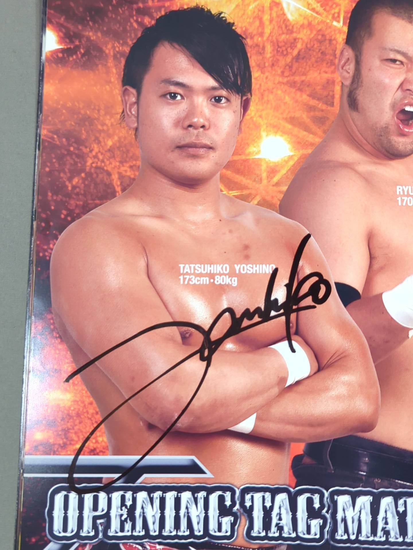 [25 fighters hand signed autograph Bipolar Tale 2017