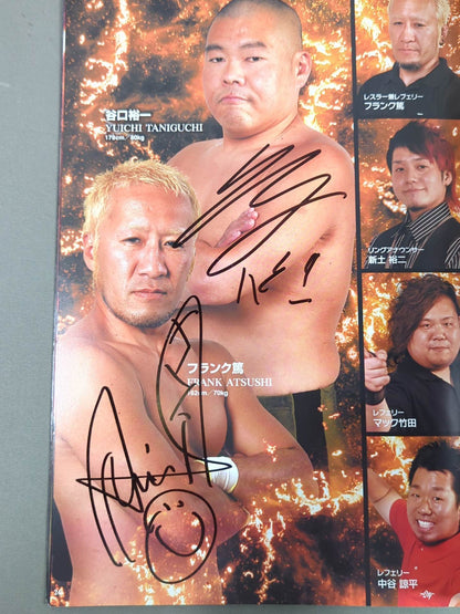 [25 fighters hand signed autograph Bipolar Tale 2017