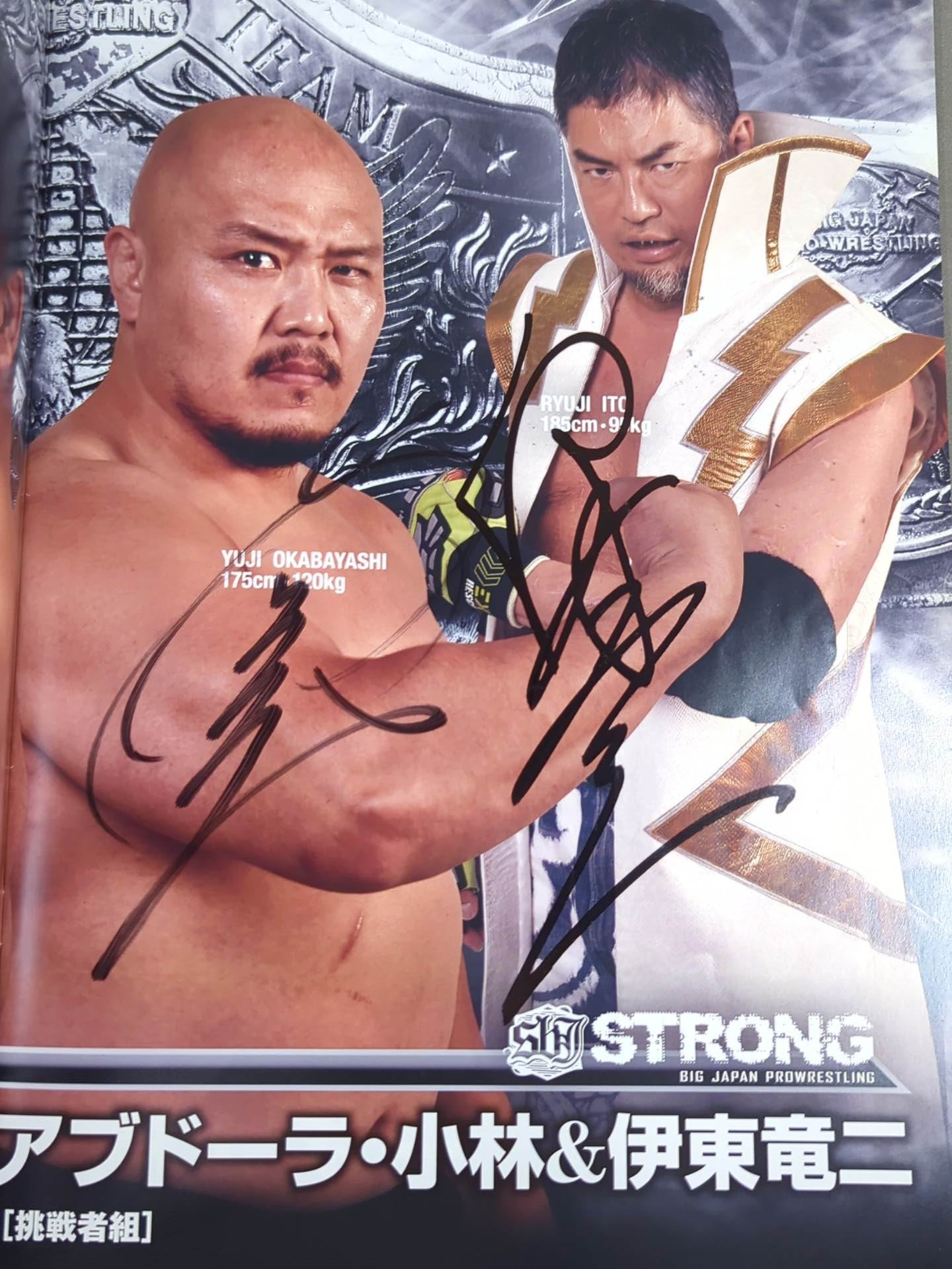 [25 fighters hand signed autograph Bipolar Tale 2017