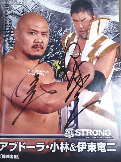 [25 fighters hand signed autograph Bipolar Tale 2017